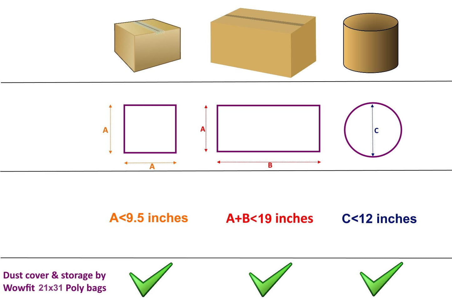 Wowfit 10 CT 30x40 inches 1.6 Mil Clear Plastic Flat Open Poly Bags Great for Proving Bread, Storing Poster Painting and Drawing, Packaging and More (30 x 40 inches)